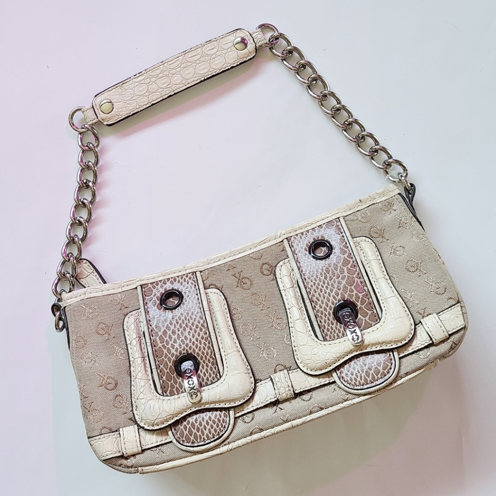 XOXO tan shoulder bag